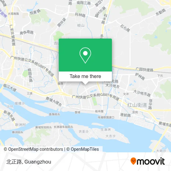 北正路 map