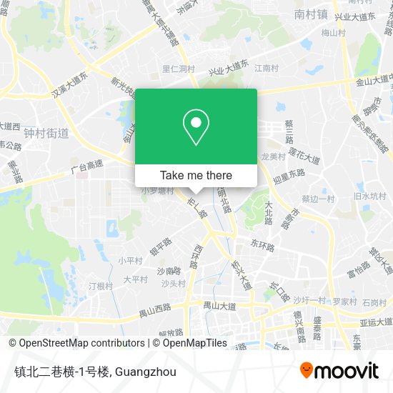 镇北二巷横-1号楼 map