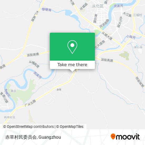 赤草村民委员会 map