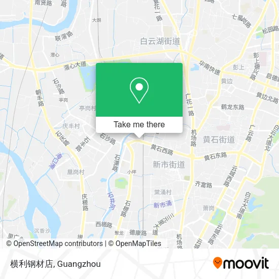 横利钢材店 map