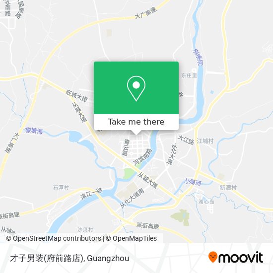 才子男装(府前路店) map