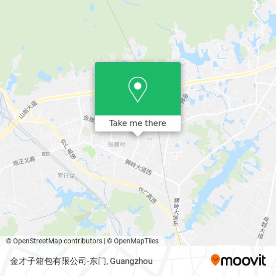 金才子箱包有限公司-东门 map