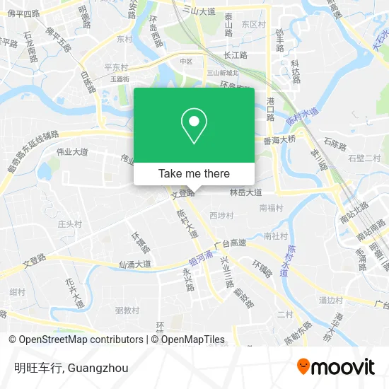 明旺车行 map
