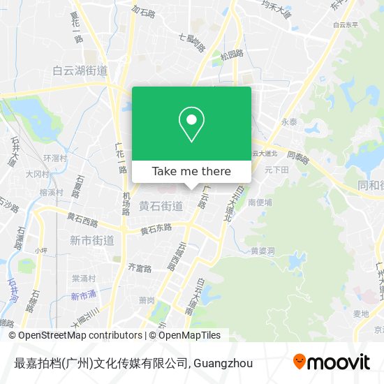 最嘉拍档(广州)文化传媒有限公司 map