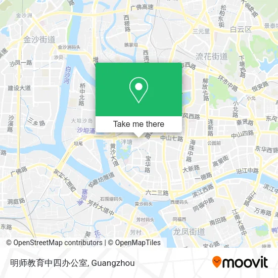 明师教育中四办公室 map