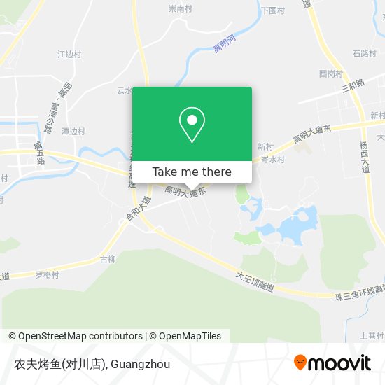 农夫烤鱼(对川店) map