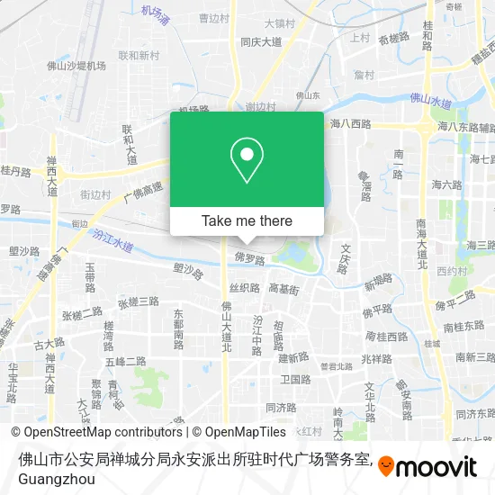 佛山市公安局禅城分局永安派出所驻时代广场警务室 map