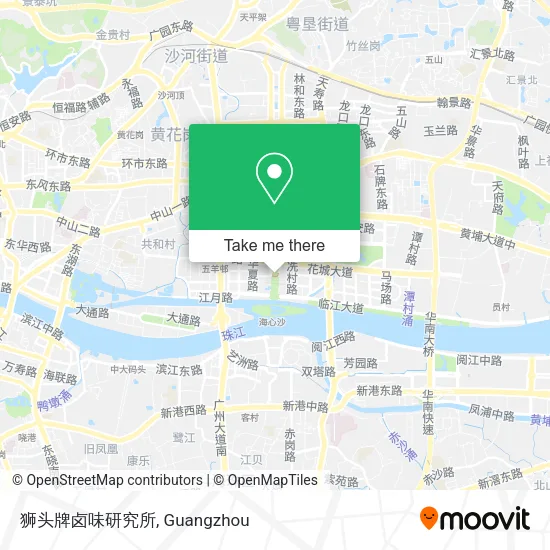 狮头牌卤味研究所 map