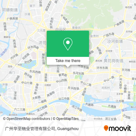 广州华至物业管理有限公司 map