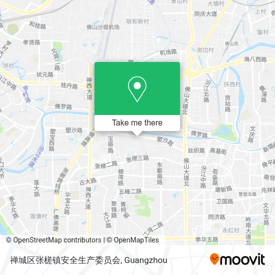 禅城区张槎镇安全生产委员会 map