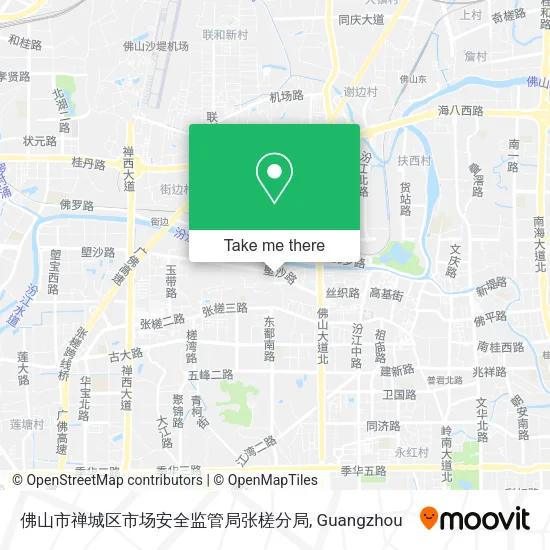 佛山市禅城区市场安全监管局张槎分局 map