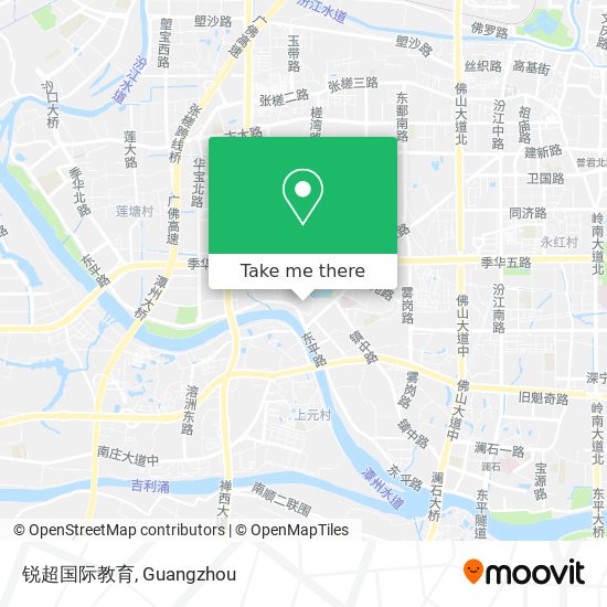 锐超国际教育 map
