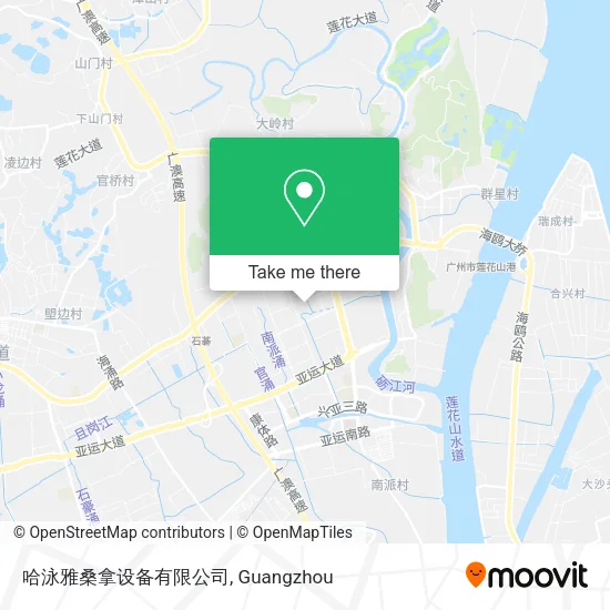 哈泳雅桑拿设备有限公司 map