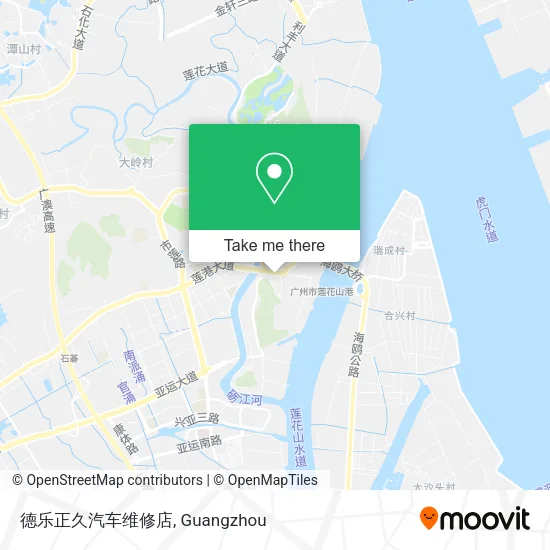 德乐正久汽车维修店 map