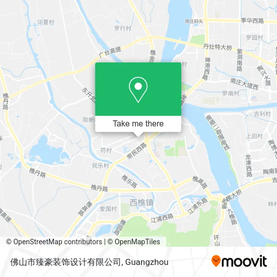 佛山市臻豪装饰设计有限公司 map