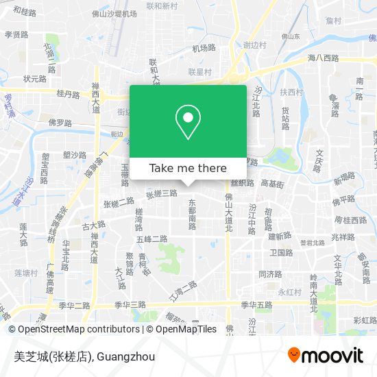 美芝城(张槎店) map