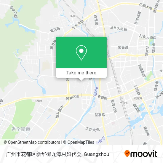 广州市花都区新华街九潭村妇代会 map