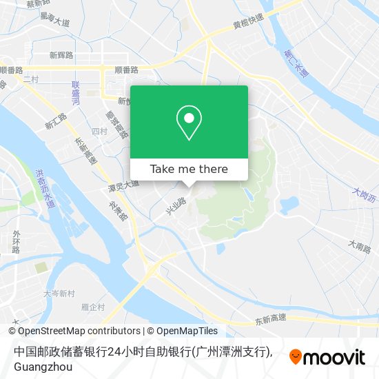 中国邮政储蓄银行24小时自助银行(广州潭洲支行) map