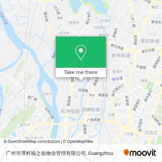 广州市潭村福之临物业管理有限公司 map