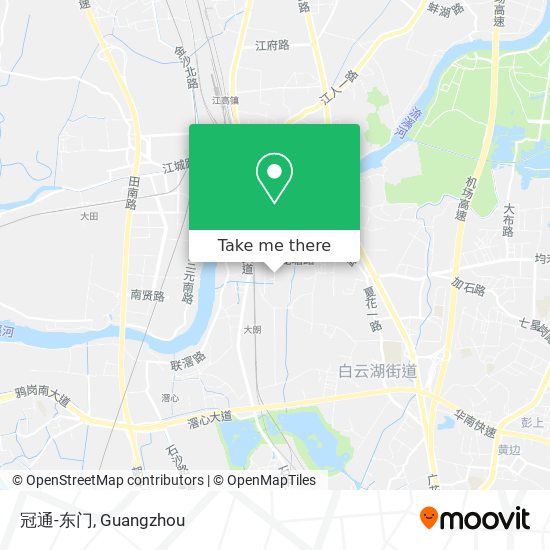 冠通-东门 map