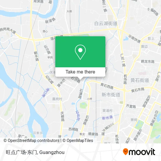 旺点广场-东门 map