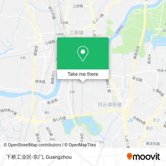 下桥工业区-东门 map