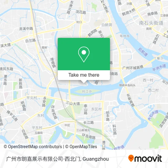 广州市朗嘉展示有限公司-西北门 map