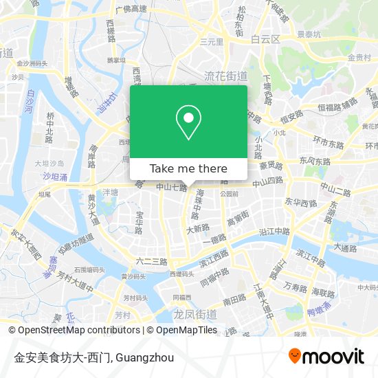 金安美食坊大-西门 map