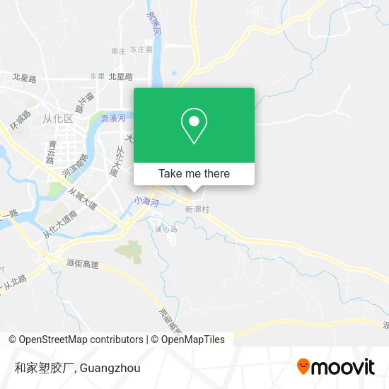 和家塑胶厂 map