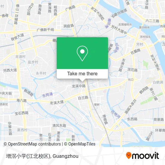 增滘小学(江北校区) map