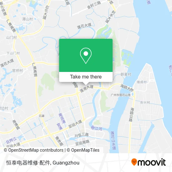 恒泰电器维修·配件 map