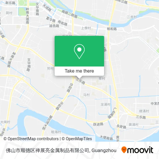 佛山市顺德区禅展亮金属制品有限公司 map