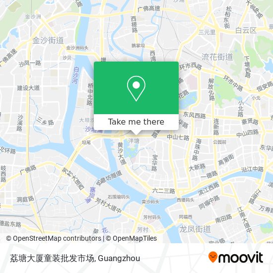荔塘大厦童装批发市场 map