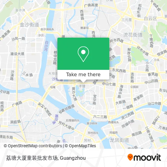 荔塘大厦童装批发市场 map