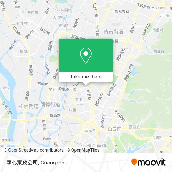 馨心家政公司 map