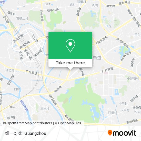 维一灯饰 map