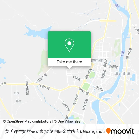 黄氏许牛奶甜品专家(锦绣国际金竹路店) map