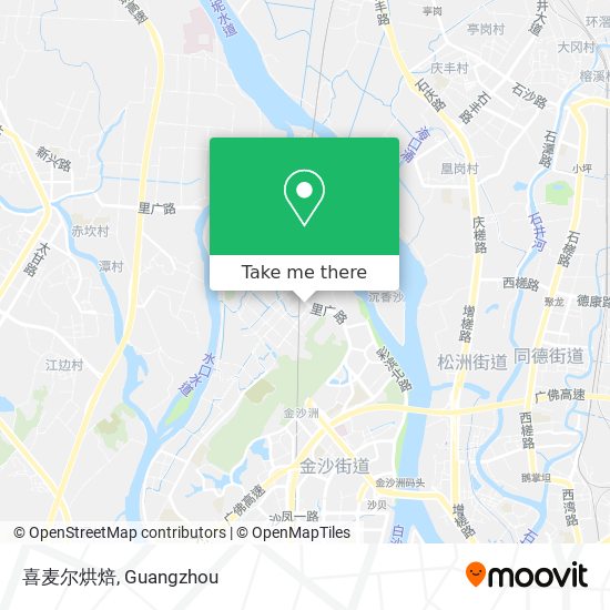 喜麦尔烘焙 map