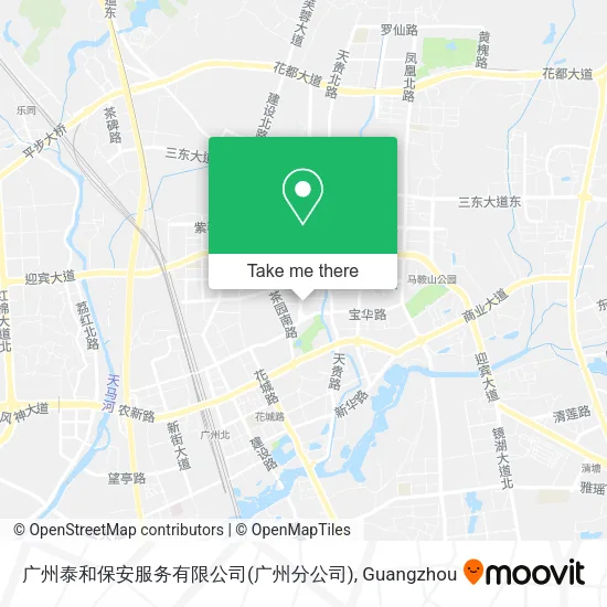 广州泰和保安服务有限公司(广州分公司) map