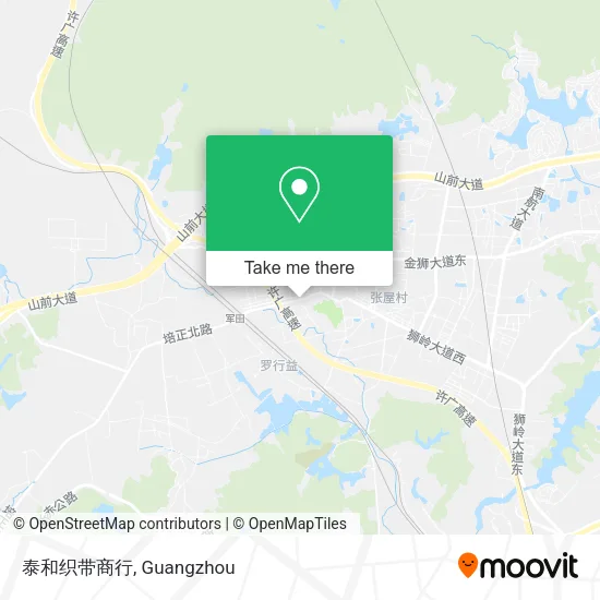 泰和织带商行 map