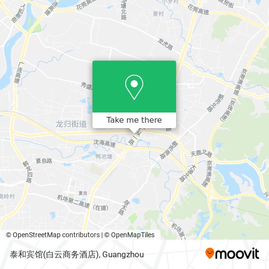 泰和宾馆(白云商务酒店) map