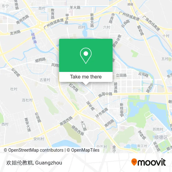 欢姐伦教糕 map