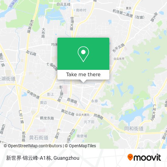 新世界·锦云峰-A1栋 map