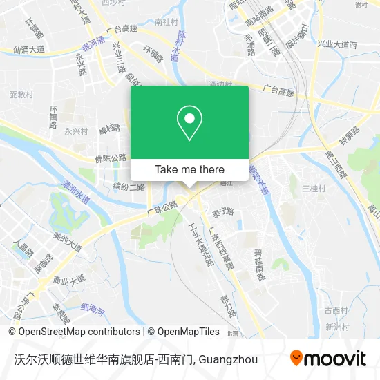 沃尔沃顺德世维华南旗舰店-西南门 map