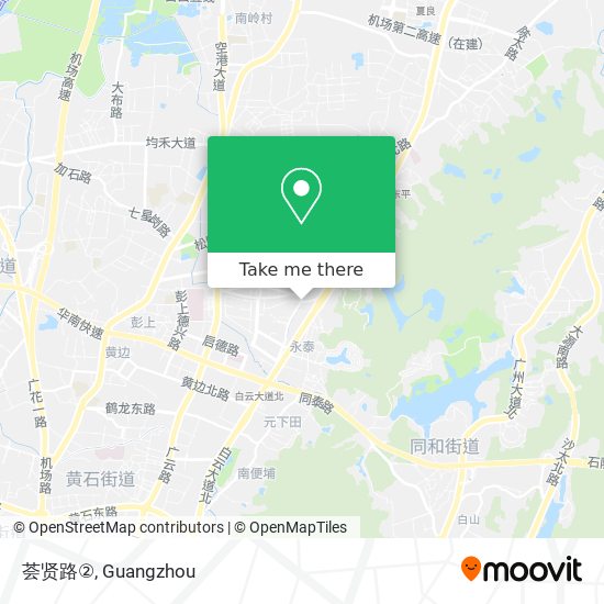 荟贤路② map