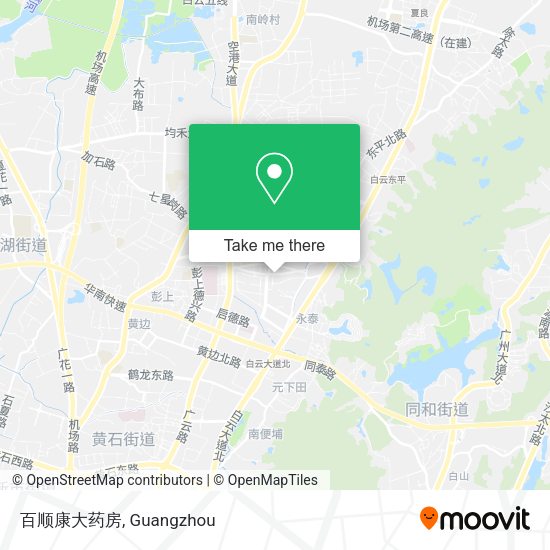 百顺康大药房 map