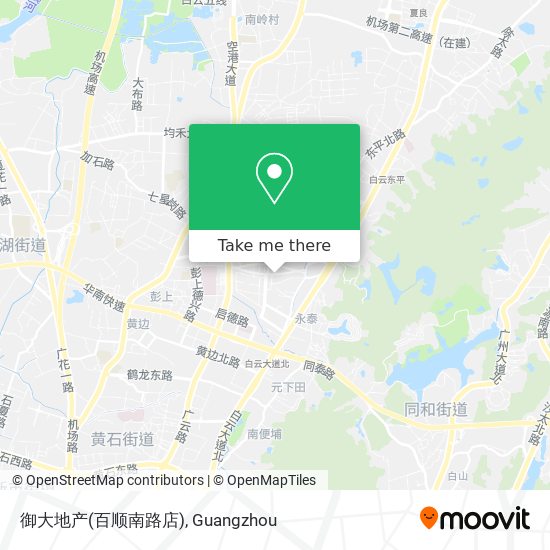 御大地产(百顺南路店) map