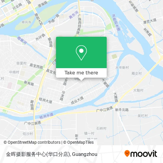 金晖摄影服务中心(华口分店) map