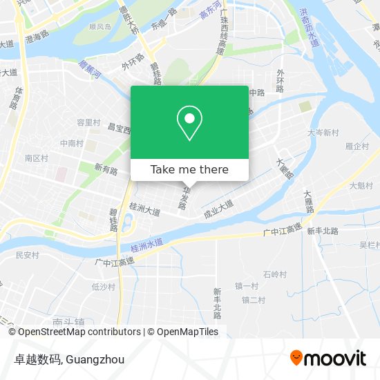 卓越数码 map