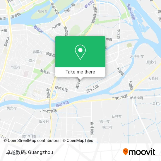 卓越数码 map